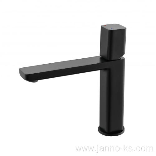 Contemporary Single Handle Faucet Brass Basin Mixer Tap